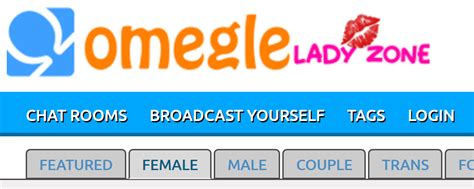 lady zone omegle|Omegle Is Where People Meet Online Now